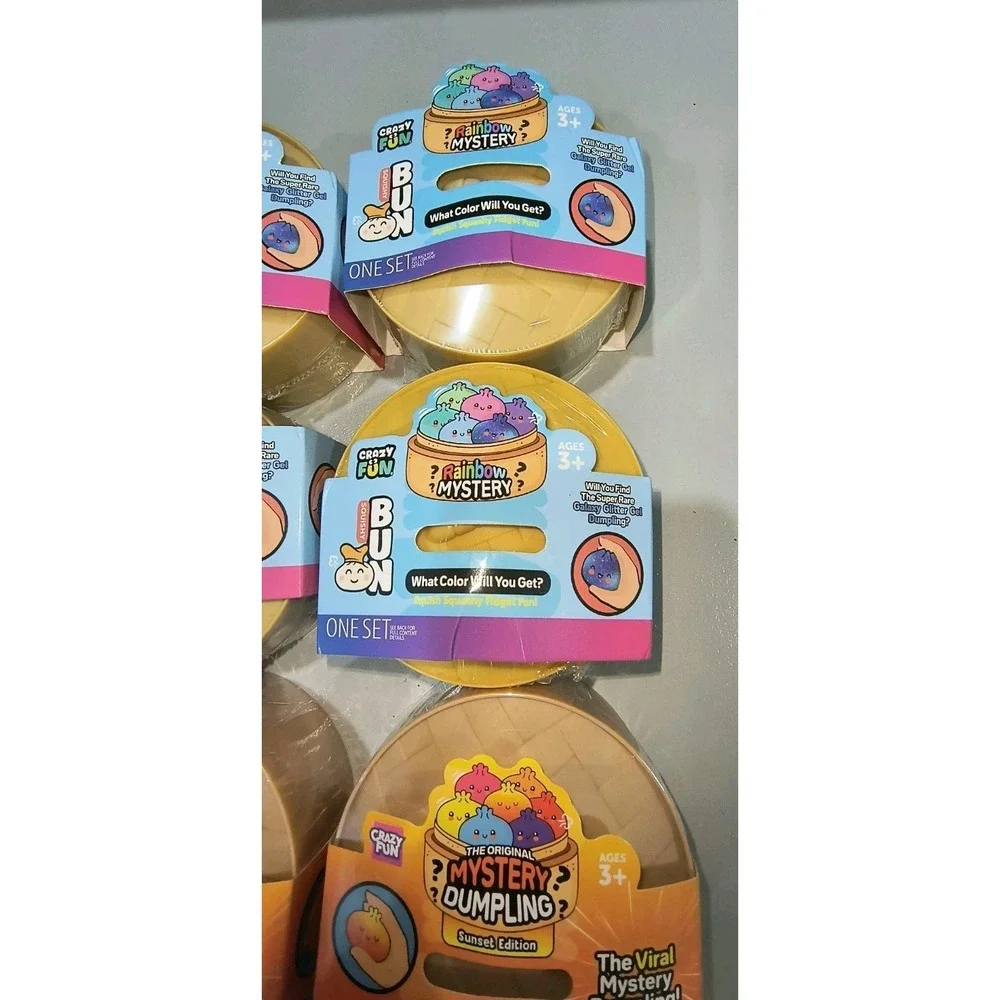 Lot of 14 Squishy Bun Mystery Dumpling Variety Edition SEALED!